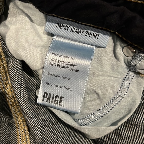 Paige Jimmy Jimmy jean shorts - Picture 4 of 4